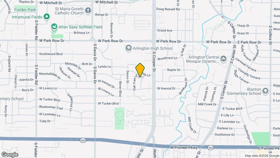 1808 Donna St Map and Location Details