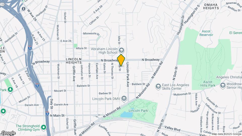 2320 1/2 Alta St Map and Location Details