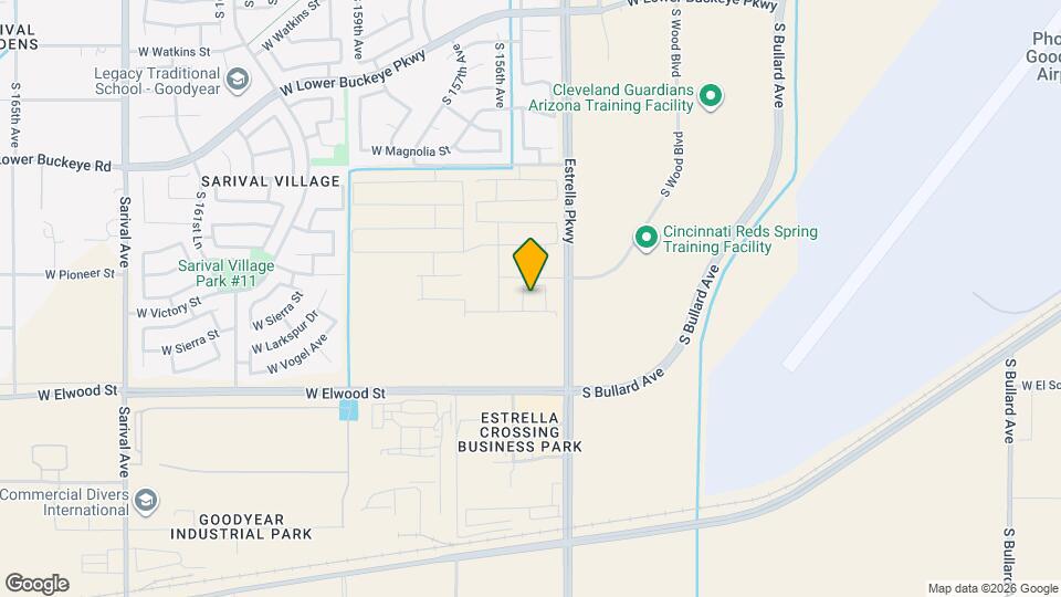 3347 S 156th Ave Map and Location Details