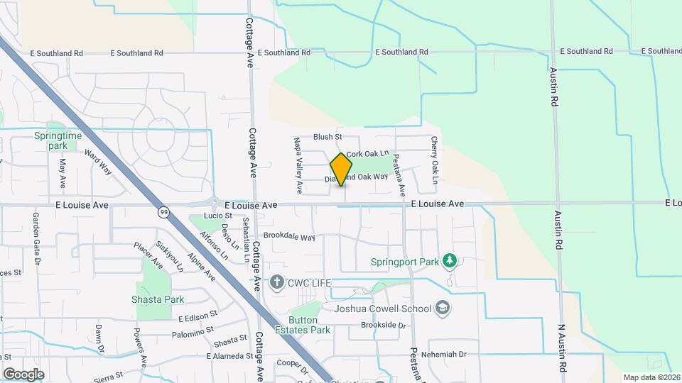 1129 Empire Ave Map and Location Details