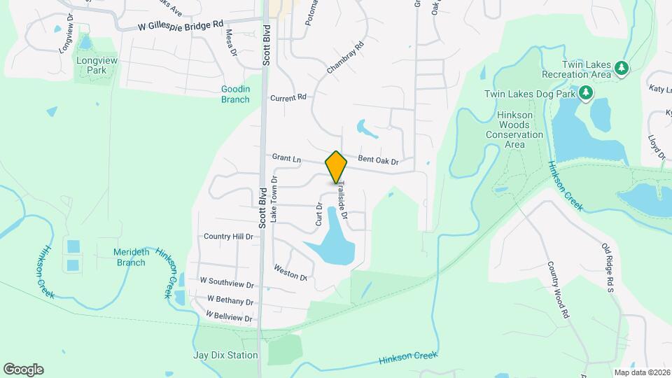 4001 W Baywood Dr Map and Location Details