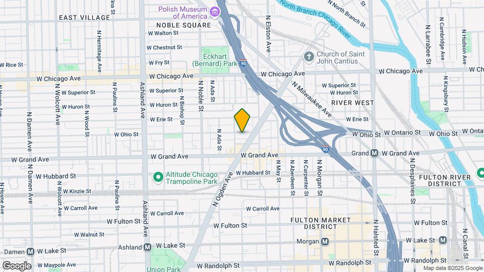 1237 W Ohio St, Unit 3 Map and Location Details