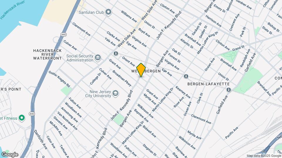 285 Claremont Ave Map and Location Details