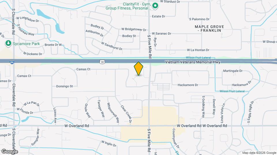 10733 W Copperline Dr Map and Location Details