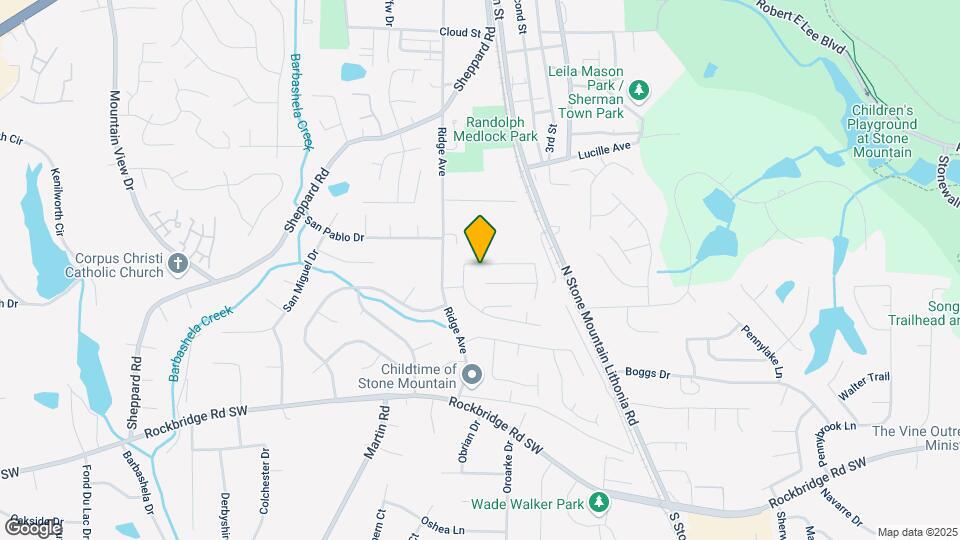 5272 Ridge Forest Dr Map and Location Details