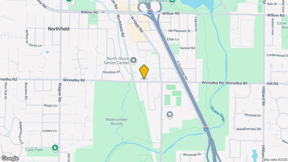 1755 Winnetka Rd Map and Location Details