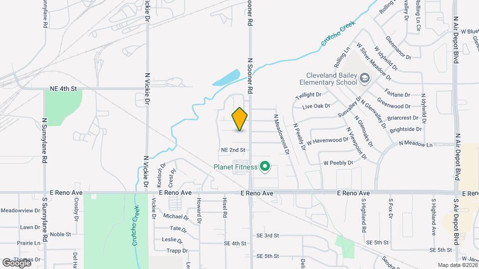 5536 Bush Creek Way Map and Location Details
