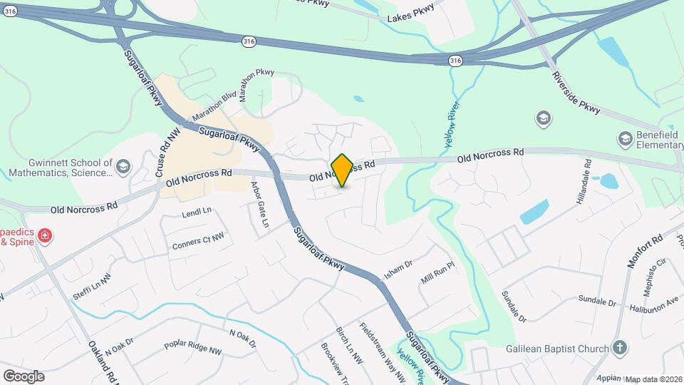 1639 Coleville Oak Ln Map and Location Details