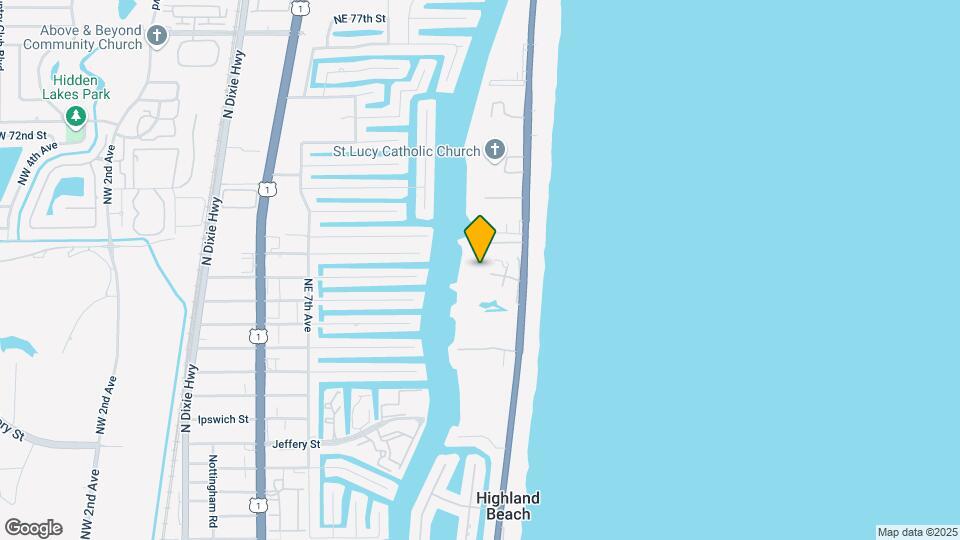 3720 S Ocean Blvd Map and Location Details