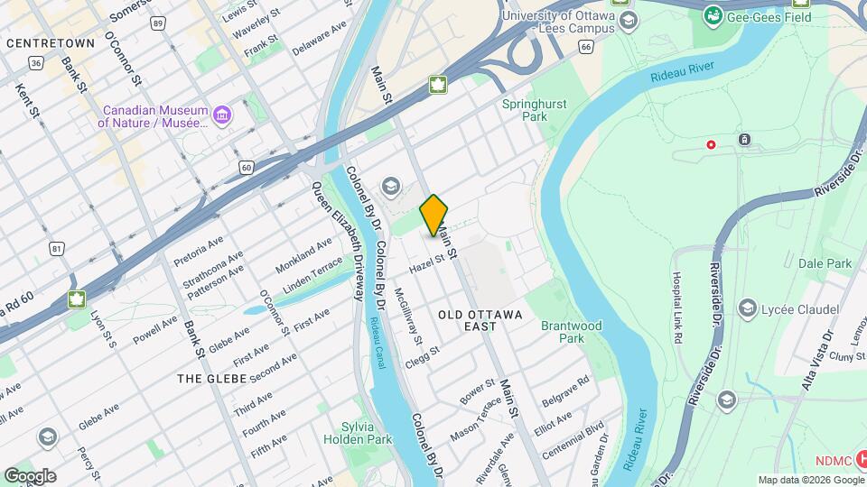 125 Glenora St, Unit 3 Map and Location Details