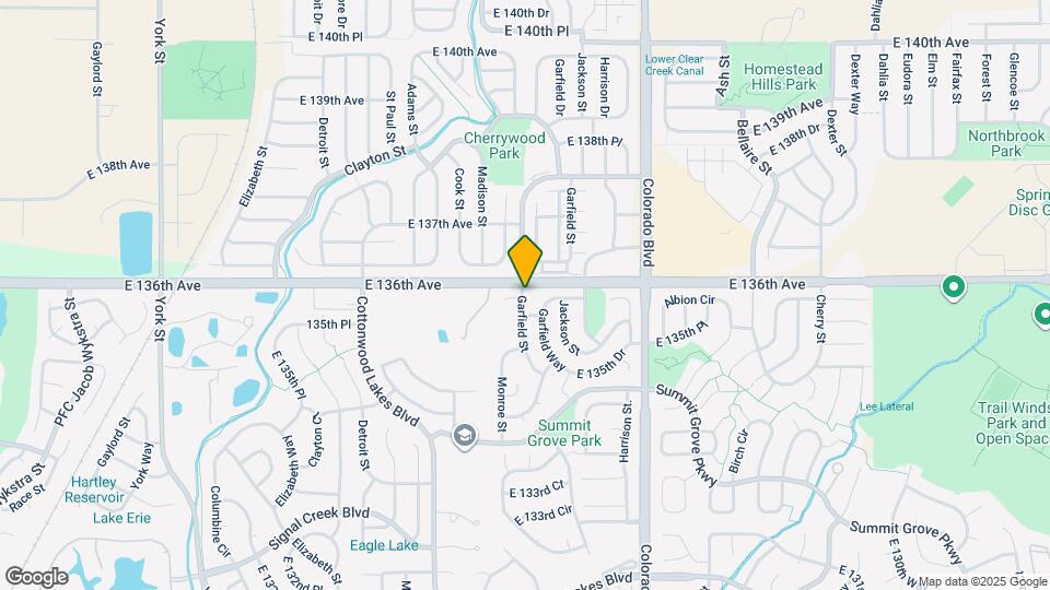 13570 Garfield St Map and Location Details
