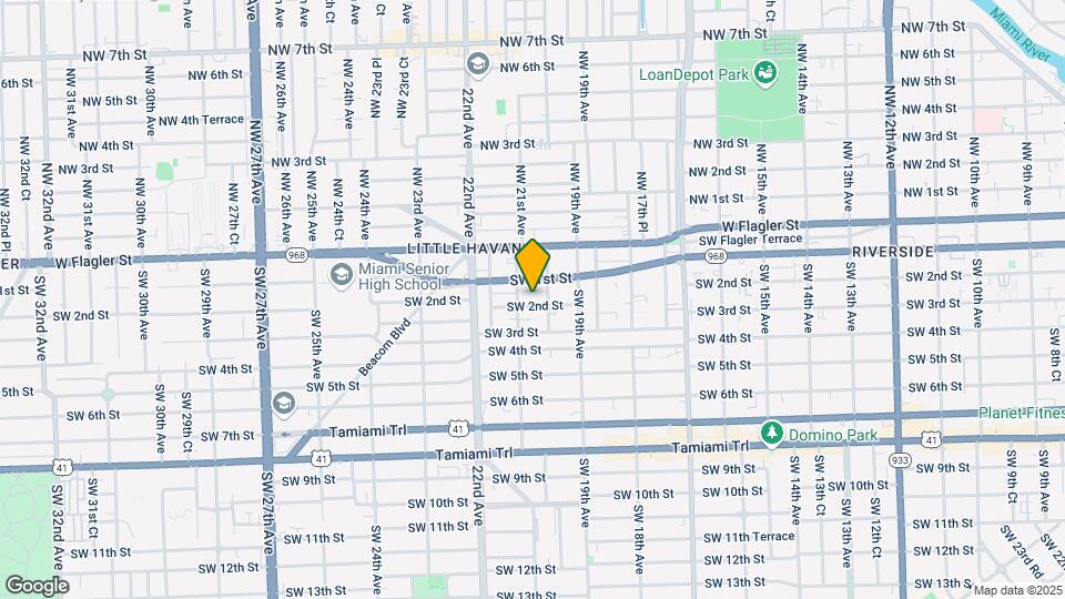 2029 SW 2nd St Map and Location Details