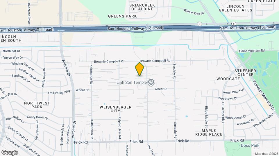 13521 Ann Louise Rd Map and Location Details