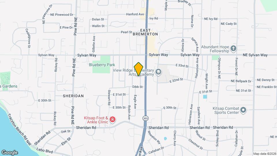 3223 Herren Ave Map and Location Details