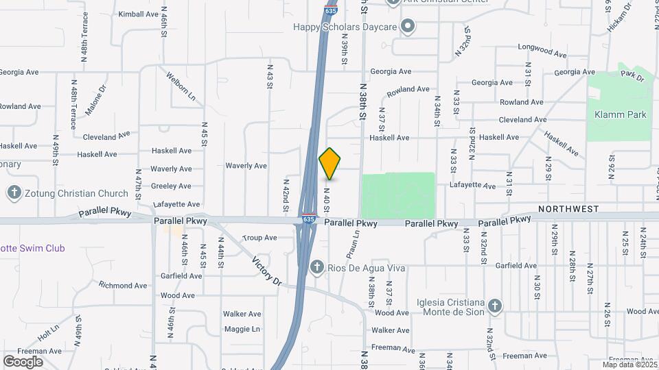 2115 N 40 St Map and Location Details