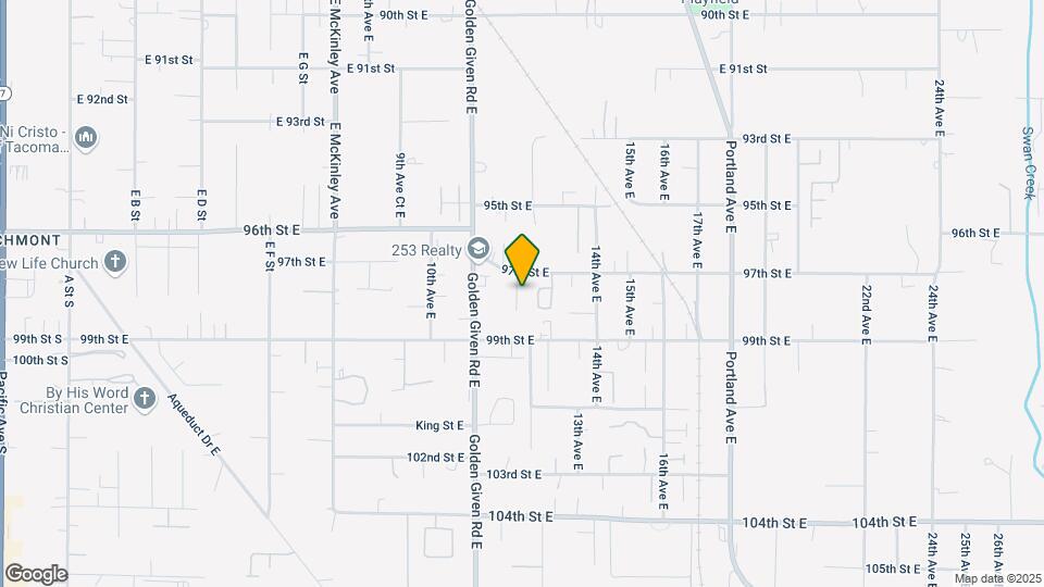 9707 11th Avenue Ct E Map and Location Details