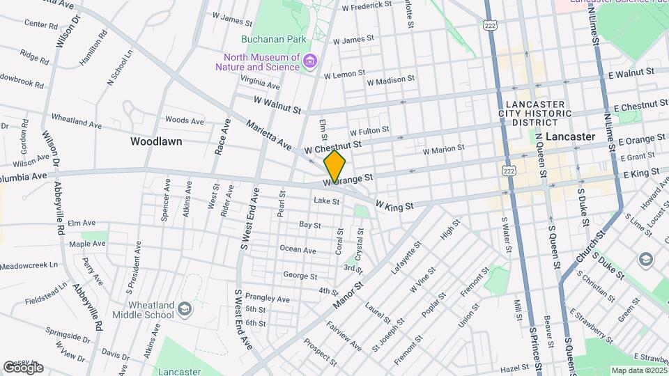 654.5 Columbia Ave Map and Location Details