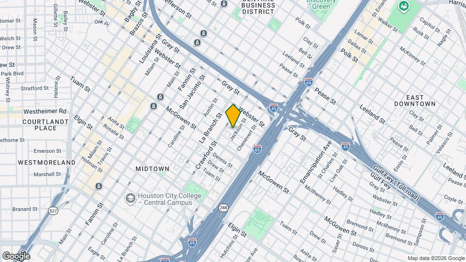 2336 Jackson St Map and Location Details