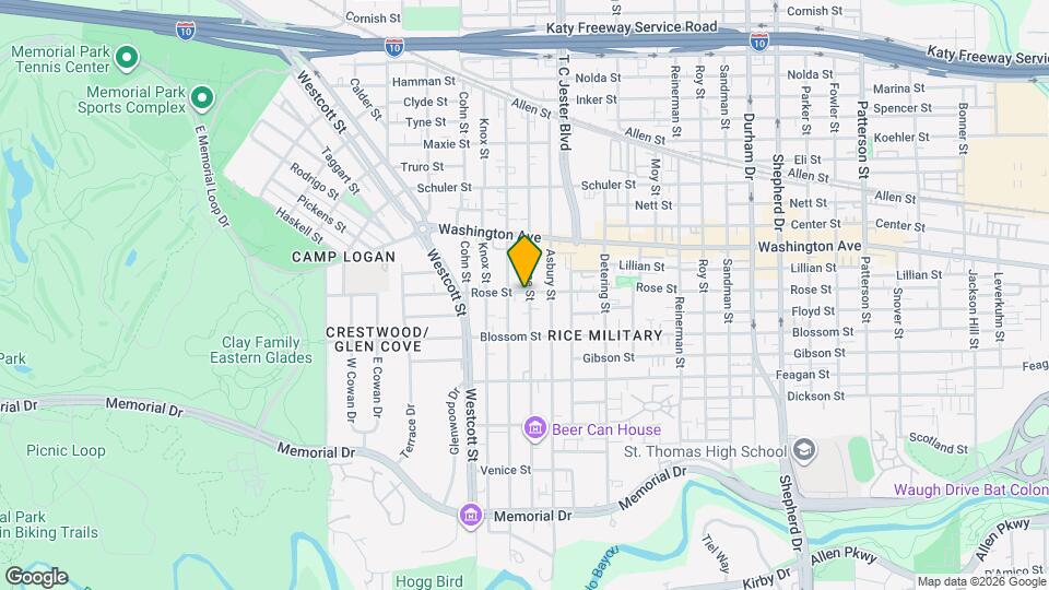 5703 Rose St Map and Location Details