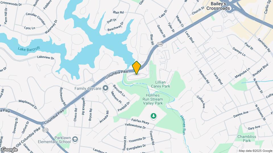 3800 Powell Ln Map and Location Details