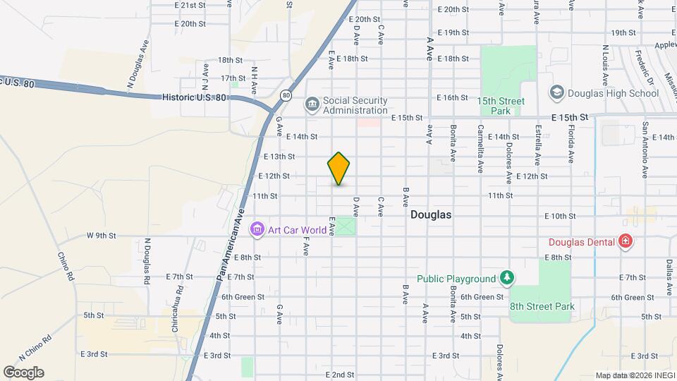 718 11th St Map and Location Details