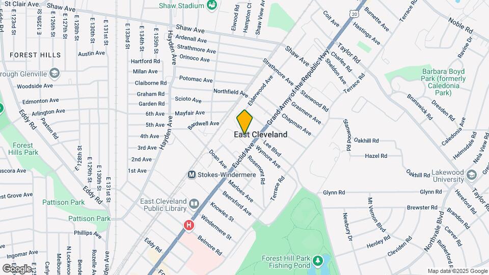 1762 Wymore Ave Map and Location Details