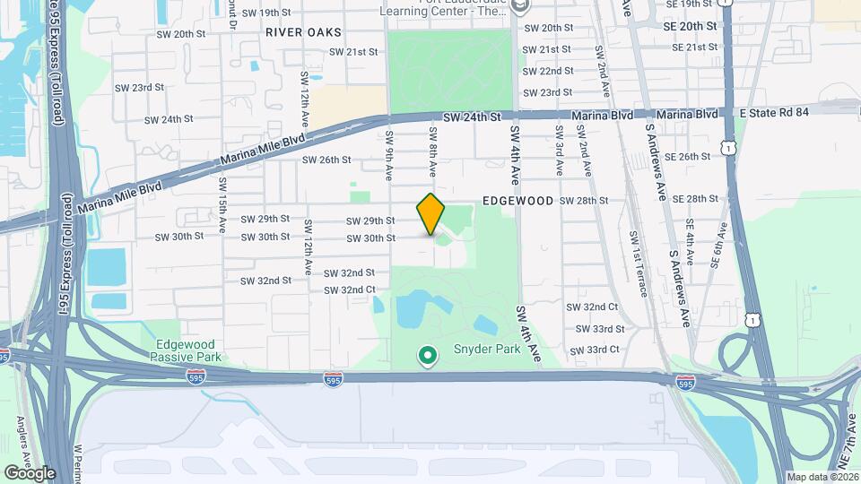 800 SW 30th St Map and Location Details