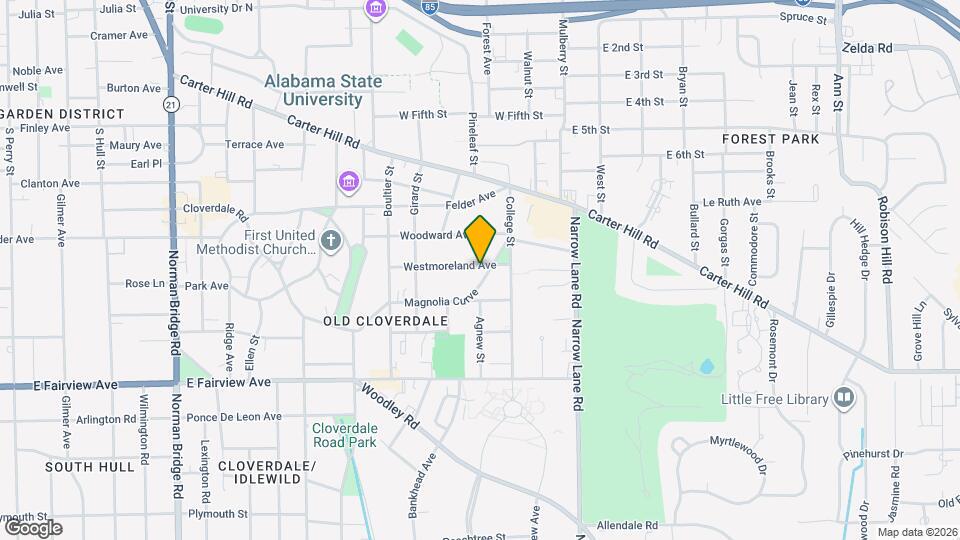 1355 Magnolia Curve Map and Location Details