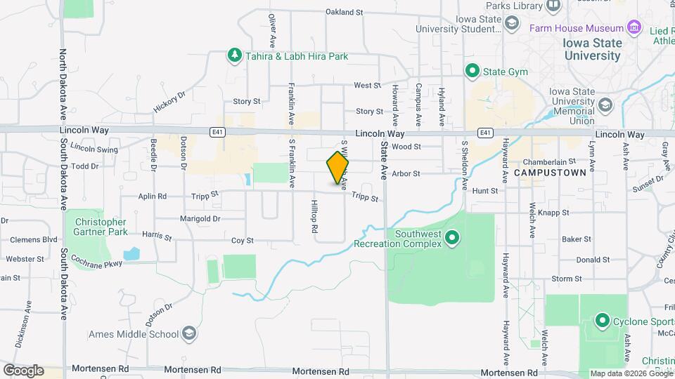 3309 Tripp St Map and Location Details