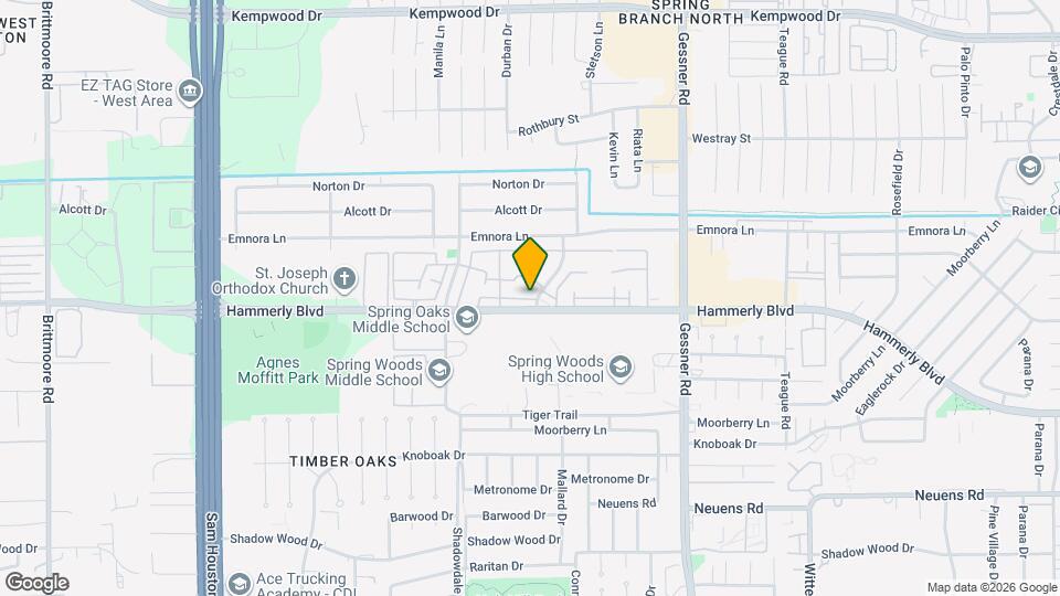 10502 Hammerly Blvd Map and Location Details