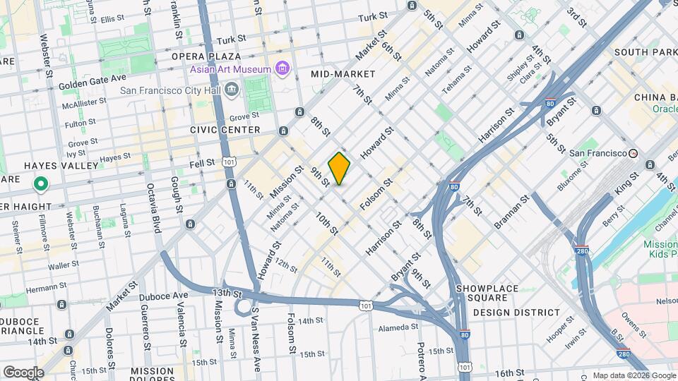 209 9th St Map and Location Details