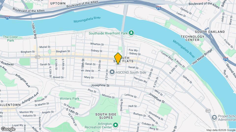 2201 Sarah St, Unit Apartment 3 Map and Location Details