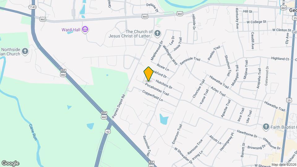 813 Pocahontas Trail Map and Location Details