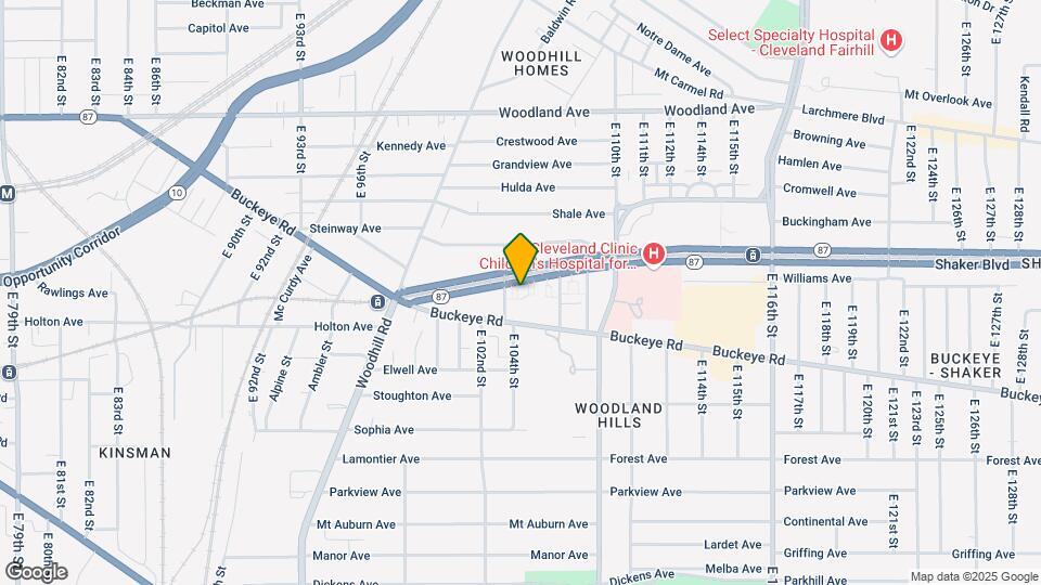 Shaker Parkway Apartments Map and Location Details