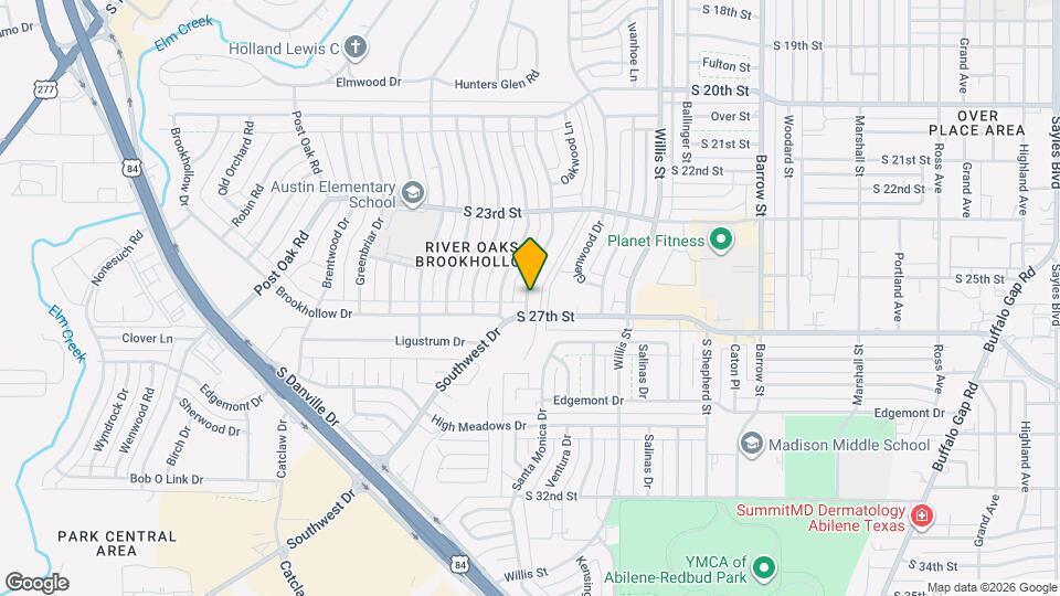 2601 Hollis Dr Map and Location Details