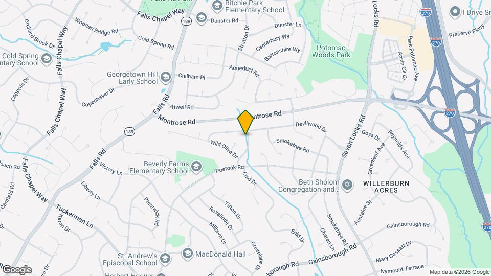 12116 Little Creek Dr Mapa y Detalles de la Ubicación