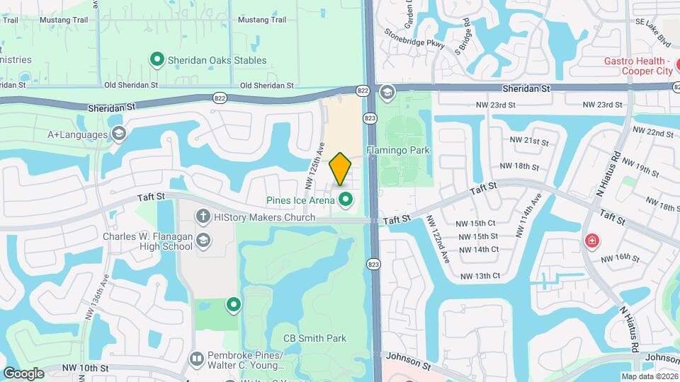 12466 NW 17th Ct Map and Location Details