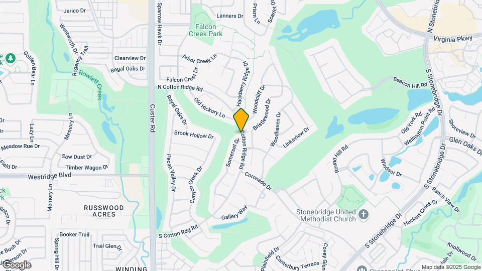 1200 Somerset Dr Map and Location Details