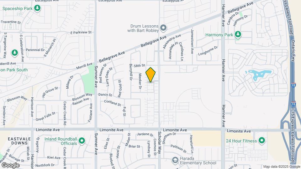 5962 Silveira St Map and Location Details