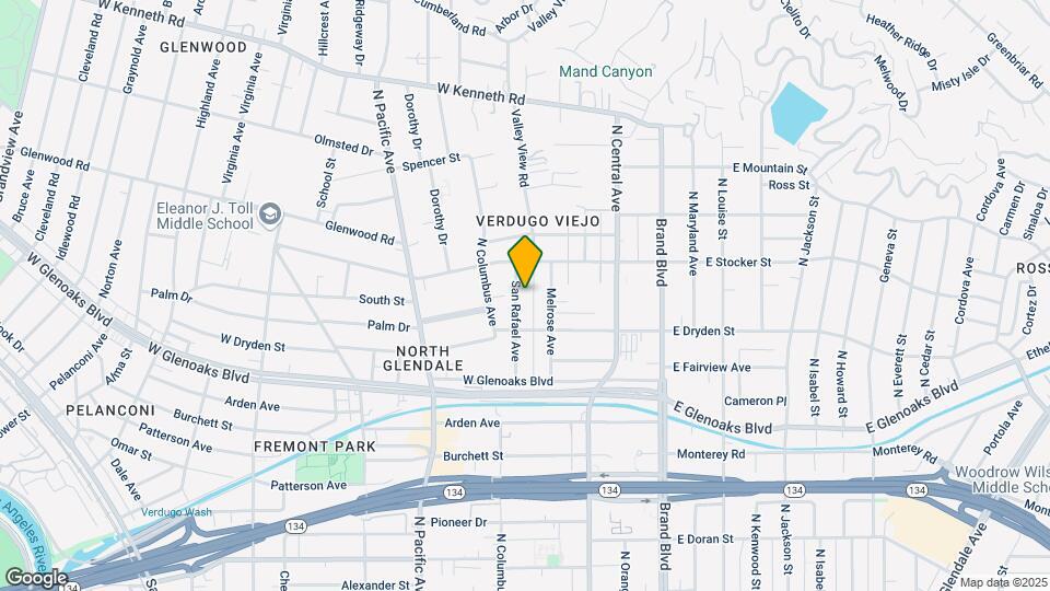 1130 San Rafael Ave Map and Location Details