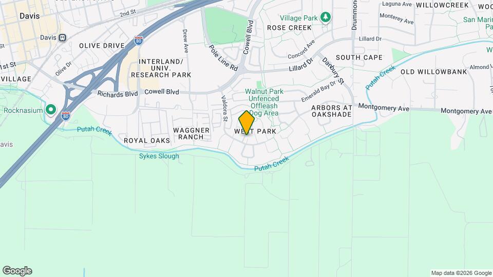 1738 Valdora St Map and Location Details