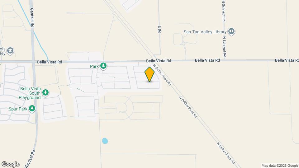 3521 E Denim Trail Map and Location Details