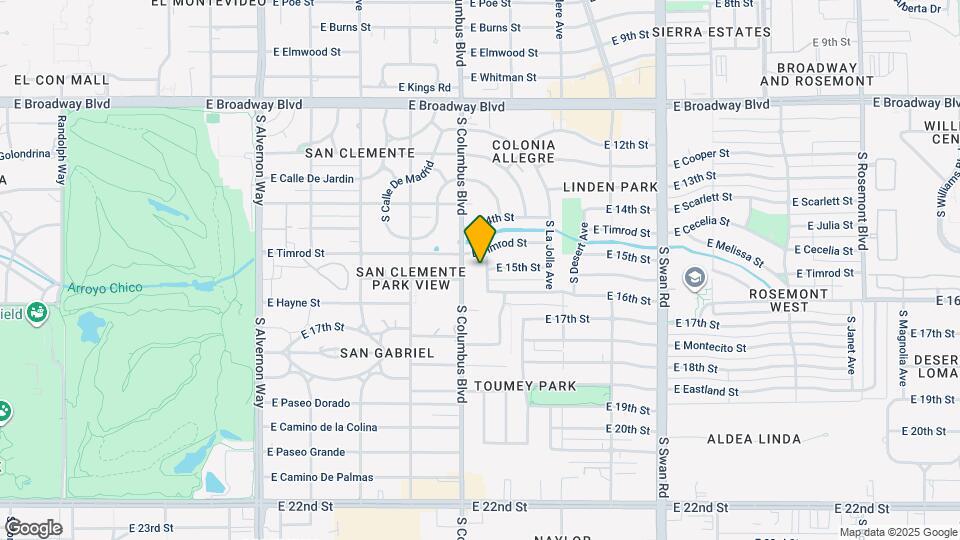 418 S Jerrie Ave Map and Location Details