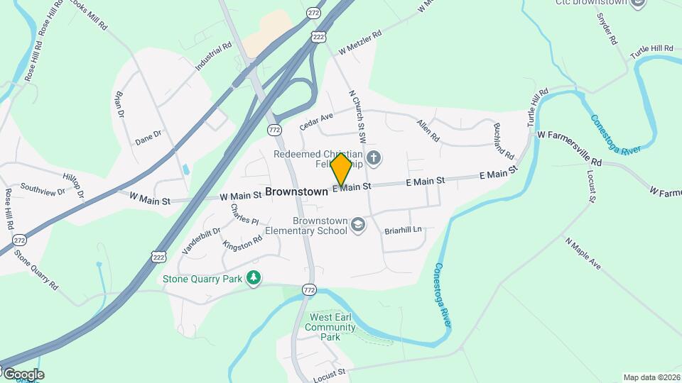 34 E Main St Map and Location Details