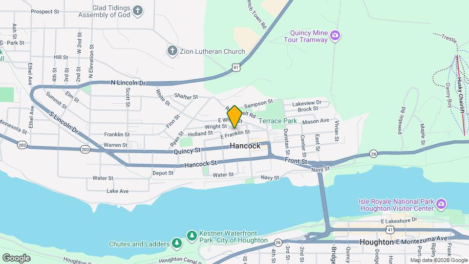 217 E Franklin St, Unit A Mapa y Detalles de la Ubicación