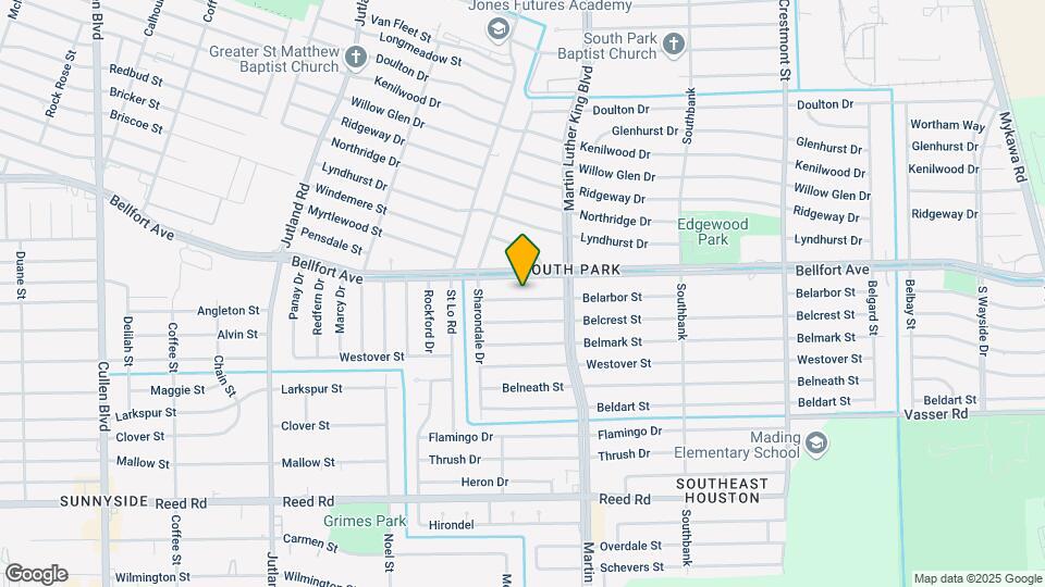 5635 Belarbor St Map and Location Details