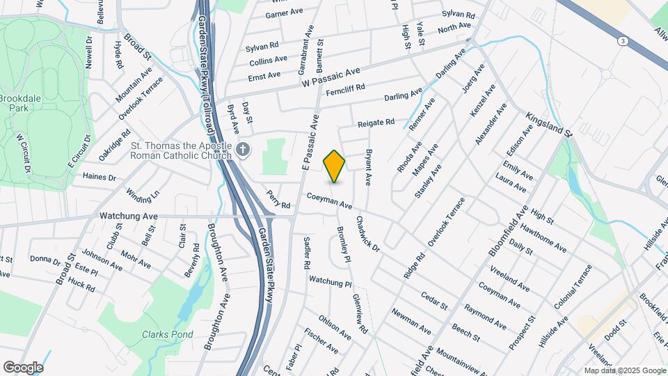 15 Andover Pl Map and Location Details