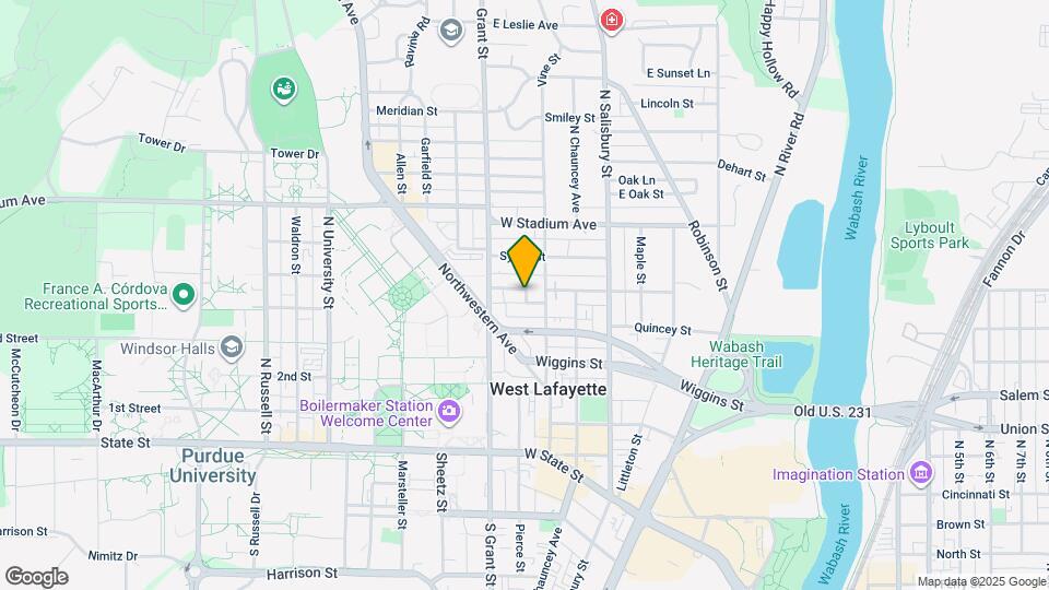 323 W Lutz Ave Map and Location Details