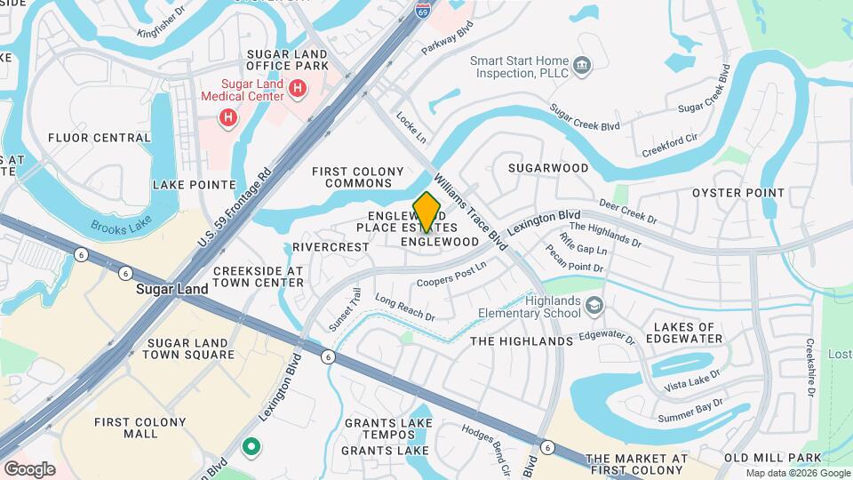 1719 Abellfield Ln Map and Location Details