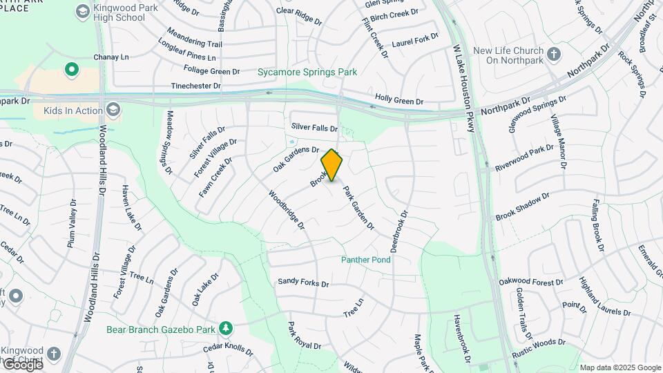 2915 Valley Rose Dr Map and Location Details